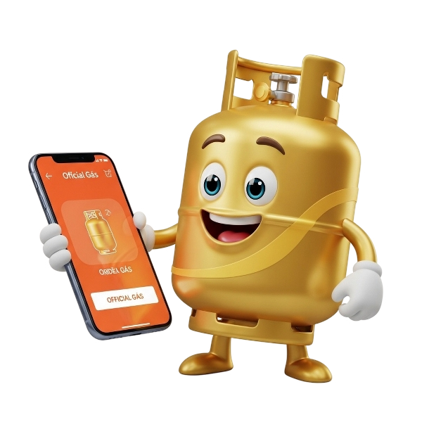 Mascote Oficial Gás
